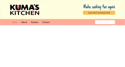 Desktop Screenshot of kumaskitchen.com